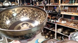 Кованая поющая чаша Mustang Luxury SVS ( 21 см, нота: Фа, 174 Гц ) / Singing Bowl / shamanic.moscow