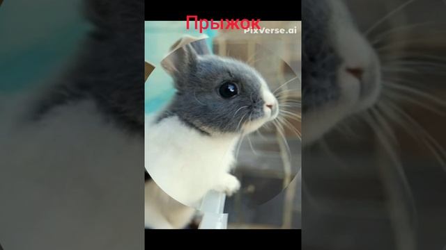 Котик и кролик по имени Прыжок