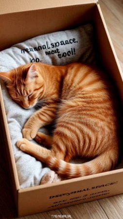 Водные Коты: Турецкий Ван: Кот-пловец в озере.