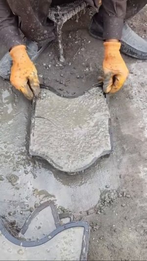 Самодельная брусчатка