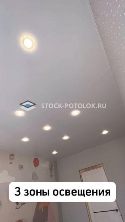 Ваш идеальный потолок в детскую.