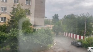 Ветреный день - Timelapse from the window