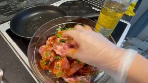 Восхитительное мясо на гриле или сковороде  Мой фирменный маринад- не останется и кусочка!