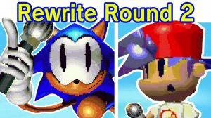 (CG): Friday Night Funkin' VS Rewrite - ROUND 2 - Sonic.EXE (FNF Mod) (Sonic/Lord X/Trinity/ETC)