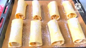 Вкусный десерт к чаю за 5 минут! Проще не бывает — лучше пирожков! Секрет шеф-повара