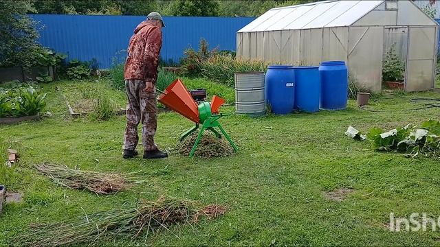 Садовый измельчитель веток Мастер