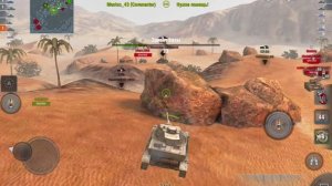 World of Tanks Blitz "Pz.IV D" - зажали (android)