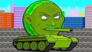 ИСТОРИЯ ПРОИСХОЖДЕНИЯ ДЫНИ БАНДЫ ТАНКА ЛИН! История превращения Линь Ган Гули Мультипликационная ани