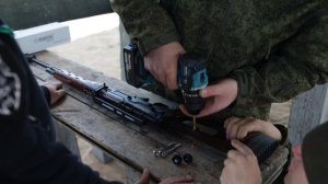 Установка щеки