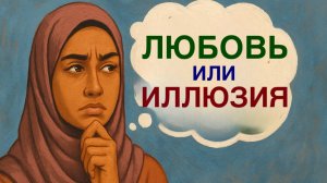 Как понять это любовь или иллюзия ?