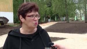 Юрий Шалабаев проверил ход благоустройства сквера у ДК Орджоникидзе