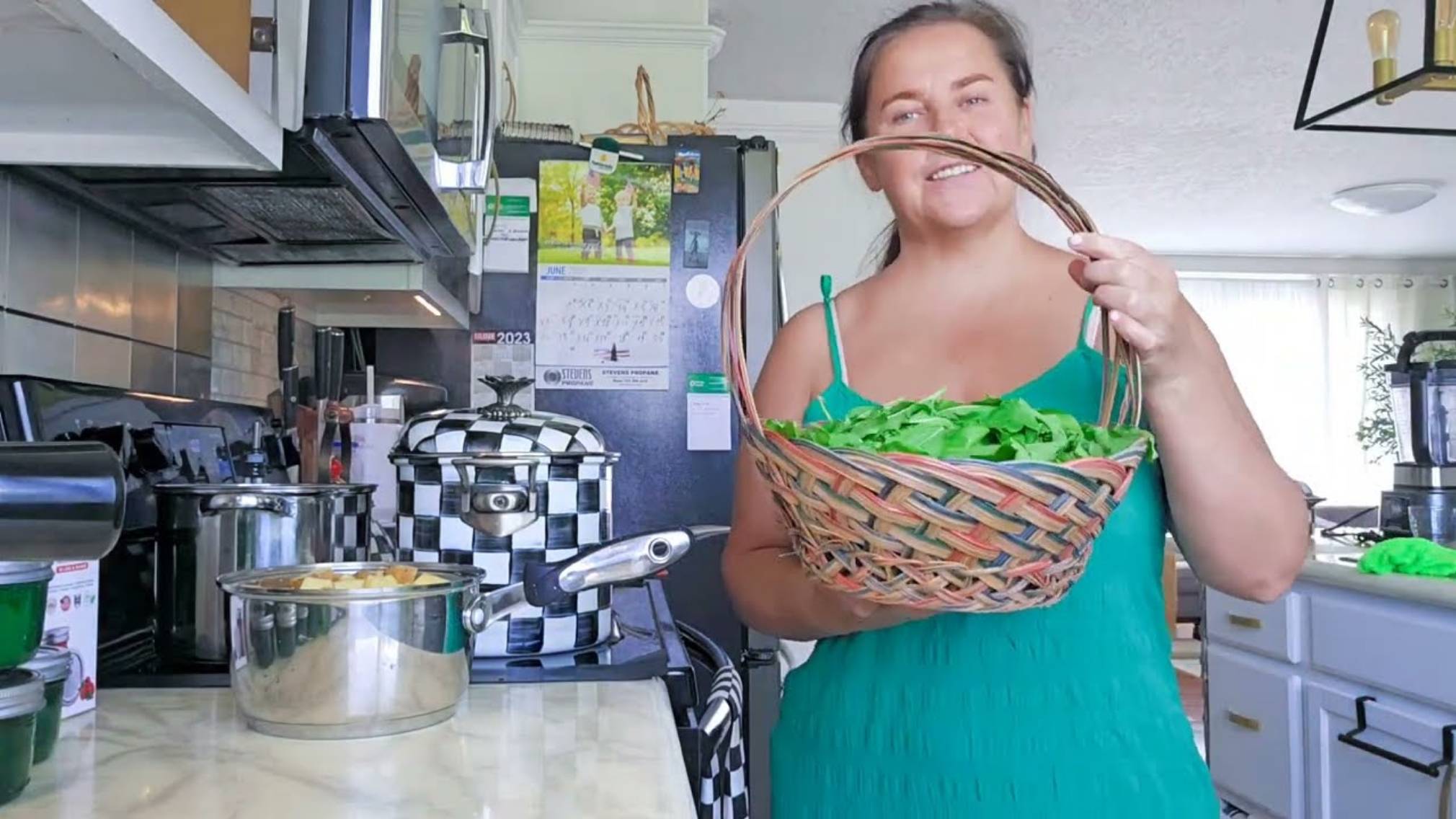 Сельчанка в Америке. НА КУХНЕ, ЩАВЕЛЕВЫЙ БОРЩ, КОТЛЕТЫ, СЫРНИКИ.