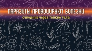 Паразиты в теле провоцируют болезни