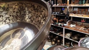 Кованая поющая чаша Mustang Luxury SVS ( 25см, нота: До#, 138 Гц ) / Singing Bowl / shamanic.moscow