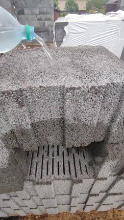 Блок VS Вода/Стройка #строительство #construction #diy