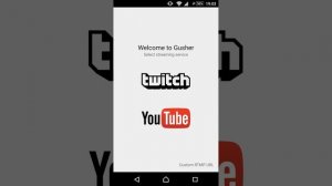 как стримить с android на Youtube