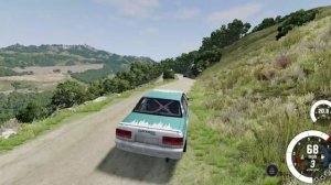 Покатушки по горам на ралли карах, гоняем, дрифтим, разбиваем... Реалистичная Beam ng