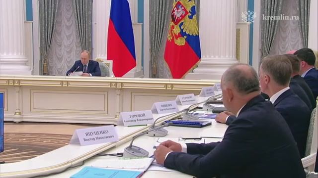 Владимир Путин проводит совещание развития ДНР, ЛНР, Запорожской и Херсонской областей 30 июня 2025
