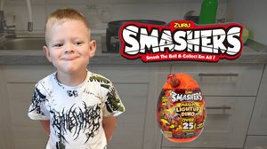 Распаковка яйца ZURU SMASHERS