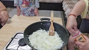 сборы. курица по еврейски и бурый рис в котелке