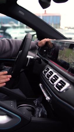 Тест на скрип новой Mercedes GLE