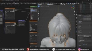 How to Create Game-Ready Hair from Path Curves in Blender