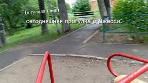 я была одна со мной только Джесси гуляла