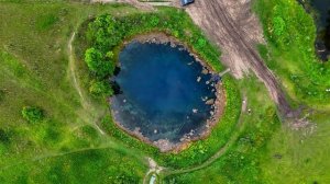 Голубое озеро в Самарской области