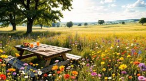 Атмосфера весеннего утра – апрельский луг с пением птиц, которое поможет вам расслабиться ☀️