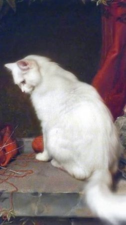 «Белая кошка» — Клемент Бёрлисон (1803-1899)