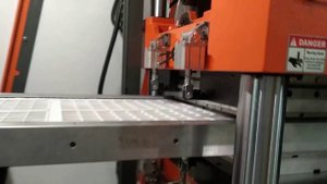 Изготовление ПП-кассеты для рассады на ER 80-4 F