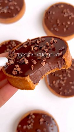 Шоколадные тарты. Рецепт