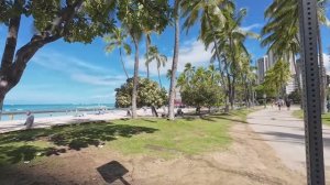 Walking Tour on the Streets and Beaches of Waikiki ☀️ HAWAII PEOPLE June 2025 #walkingtour #hawaii