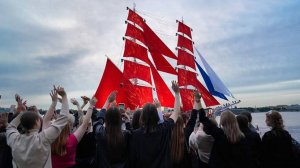 Генеральная репетиция «Алых парусов» прошла в Санкт-Петербурге