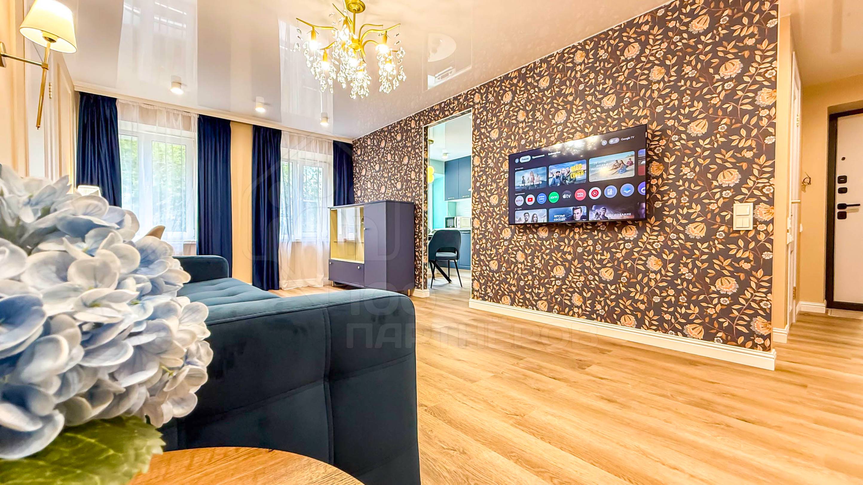 Рум-тур 2-к квартиры по адресу: пер. Пугачева 3 смотреть онлайн