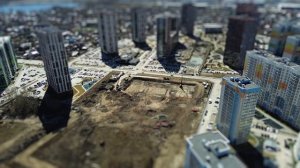 Ход строительства дома Волна (апрель)