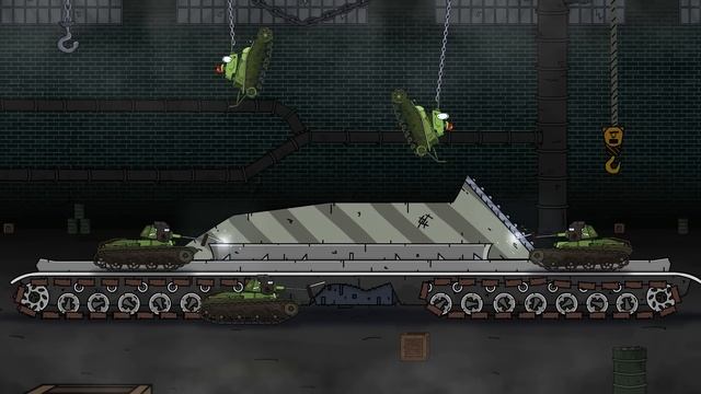 Рождение Советского МОНСТРА КВ-45 - Мультики Про Танки смотреть онлайн