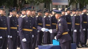 В ЯВВУ ПВО состоялся торжественный выпуск лейтенантов