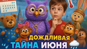 Летний мультик для детей про дождик 🌧️ | Детская сказка о погоде | Развивающий мультфильм | детям