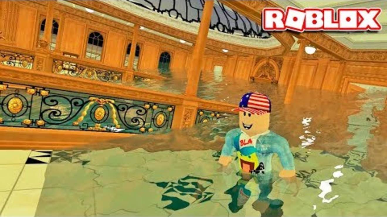 КАПИТАН ТИТАНИКА остался в каюте и ИДЕТ НА ДНО с кораблем - Роблокс Титаник - Roblox Titanic смотреть онлайн