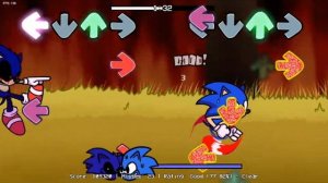 Sonic EXE VS Sonic