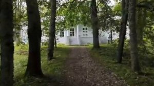 Липовая аллея в Усадьбе Вечаша в Псковской области
