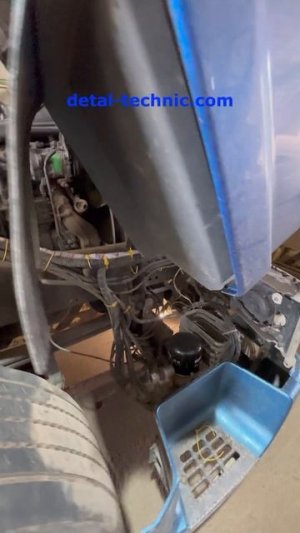 Замена жгутов электропроводки DAF 95 48#shorts #truck #daf