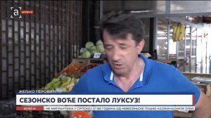 Сезонско воће постало луксуз!