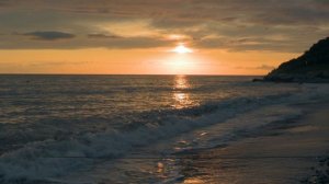 Красивейший летний закат и море в Сочи
