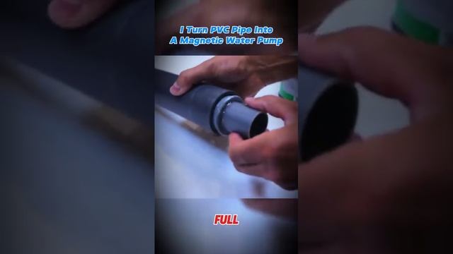 Самодельный насос из труб для воды