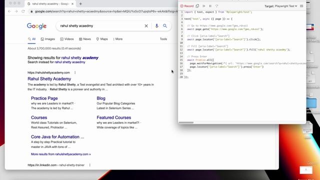 002 Codegen tool to record & Playback with generated automation script