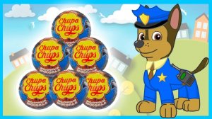 Щенячий Патруль - Мультик про полицию - Киндер Сюрприз - Paw Patrol - Surprise Eggs