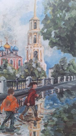 Выставка картин на Почтовой в Рязани