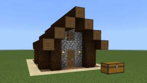 Как построить дом рыбака из таёжной деревни